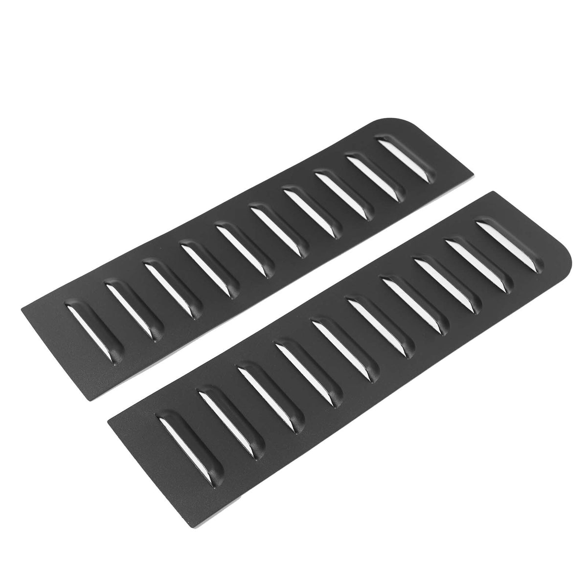 Alloy Rear Door Window Pillar Post Cover Trim For Land Rover Defender L316 04-18 16