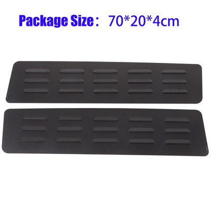 Rear Door Window Louver Air Vent Panel Trim Cover For Subaru Outback 2015-2024 17