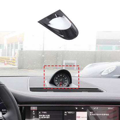 Real Carbon Fiber Instrument Trim Overlay For Porsche Panamera 971 17-23 US 7
