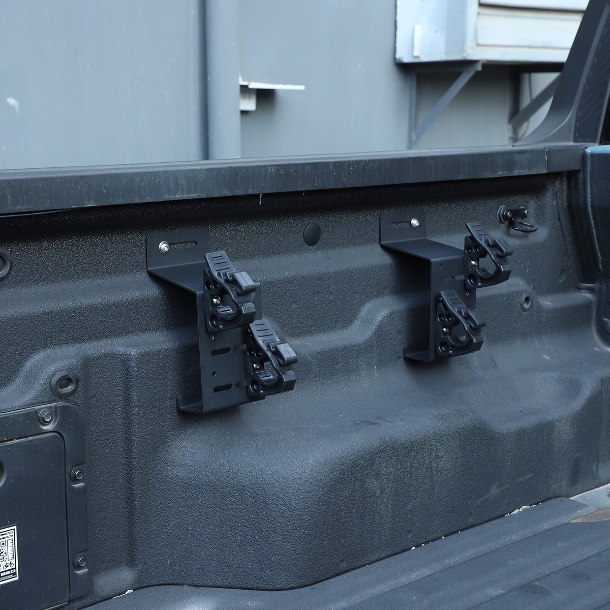 Black Steel Cargo Box Side Rail Tool Mounting Bracket For Ford Maverick 2022 14