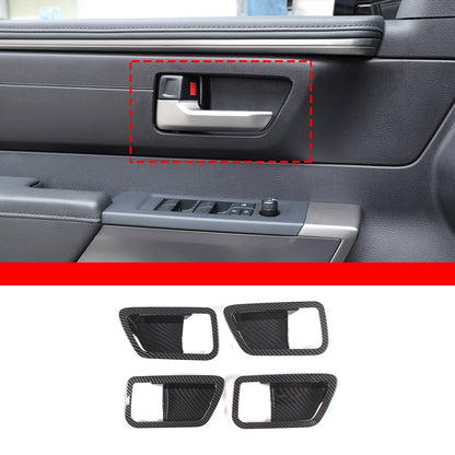 ABS Carbon Fiber Interior Set Cover Trim Kit For Toyota Tundra Sequoia SR 22+ - Styles 1-5 78