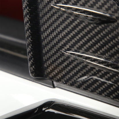 Real Carbon Window Triangle Cover Trim For Corvette C8 Stingray Z06 Z51 Exterior 10
