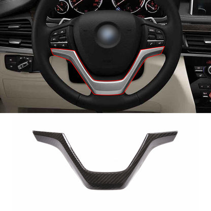 17PCS Real Dry Carbon Fiber Interior Trim Decor Cover For BMW X5 F15 2014-2018 20