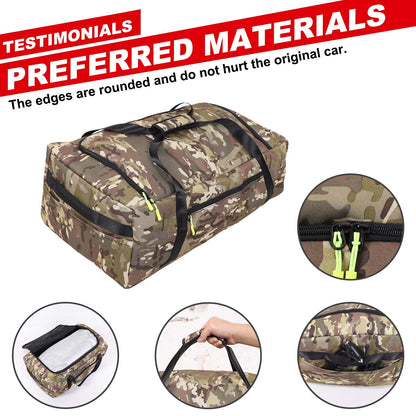 Rear Gear Tunnel Storage Bag For Rivian R1T R1S 2022-2024 15