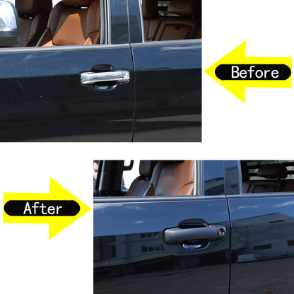Matte Black Mirror Covers +Door Handle +Tailgate Cover For Toyota Tundra 2007-21 16