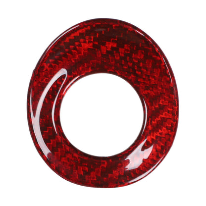 Red Real Carbon Fiber Interior Center Console Trim For Nissan Z 400Z RZ34 2023+ 93