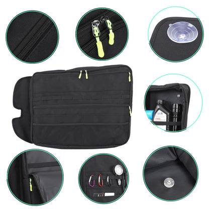 Trunk Side Left Side Window Storage Bag For Toyota Prado 1996-2002 23