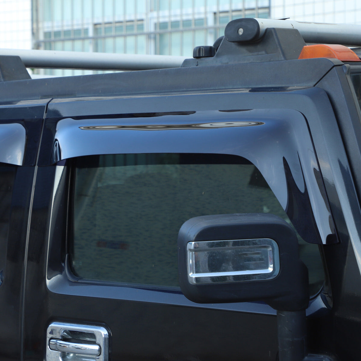 ABS Window Visor Sun Rain Guard Weather Shield For Hummer H2 10