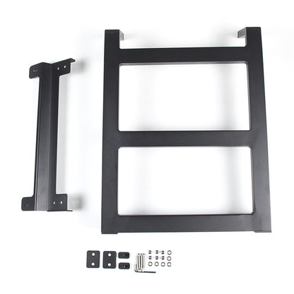 Alloy Rear Roof Climbing Ladder Rack Window Molle Panel For Hummer H2 2003-09 85