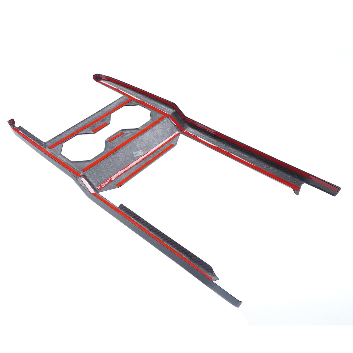Real Dry Carbon Fiber Center Console Interior Trim For Tesla Cybertruck 2024+ 22