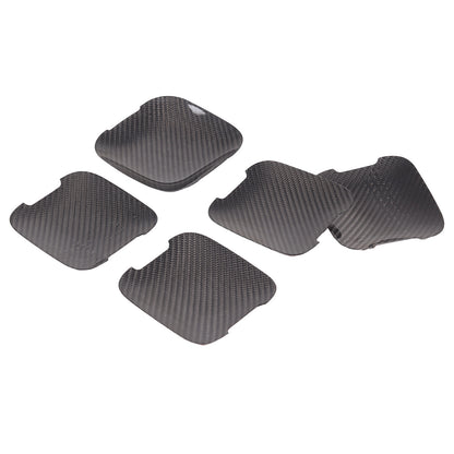 Real Carbon Fiber Door Bowl Cup Cover Trim For Land Rover Defender 110 2020-2024 11