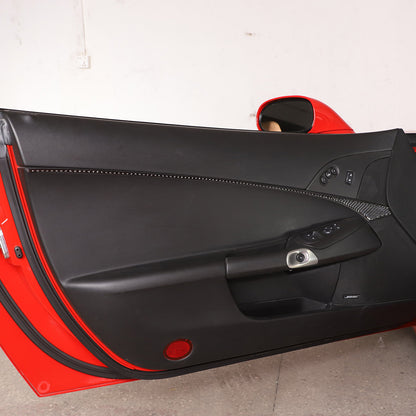 Carbon Fiber Inner Door Panel Waistline Trim Sticker For Corvette C6 2005-2013 6