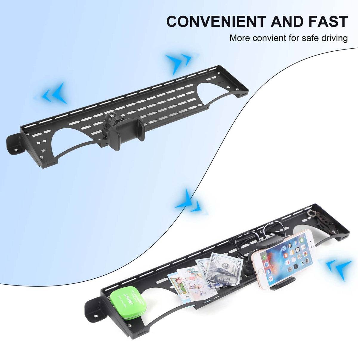 Off-Road Dashboard Phone Holder Bracket For Land Rover Defender L316 2004-2018 6