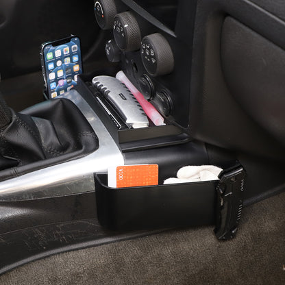 ABS Gear Shift Side Storage Box Organizer tray For Hummer H3 2005-09 US 3