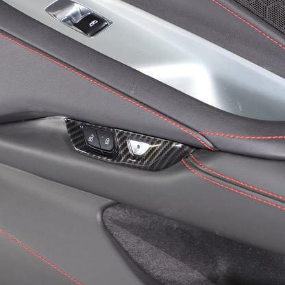 Carbon Fiber ABS Interior Full Decor Cover Trim Kit For Corvette C8 2020-2025 - Styles 11-15 39