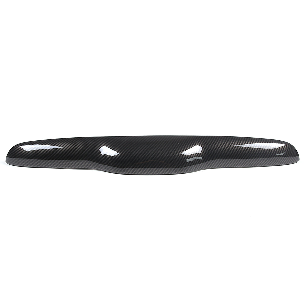 ABS Carbon fiber Tailgate Trunk Handle Cover Trim For FIAT 500 2011-23 13