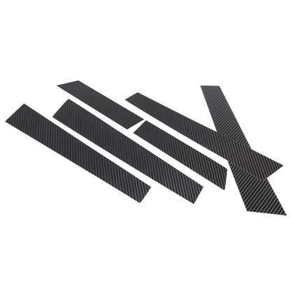 Real Carbon Fiber B-Pillar Panel Decal Trim For Subaru Crosstrek GU 2024+ 20