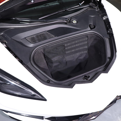 Front & Rear Center Console Storage Bag Tray For Corvette C8 2020+ - Variants 1-5 58