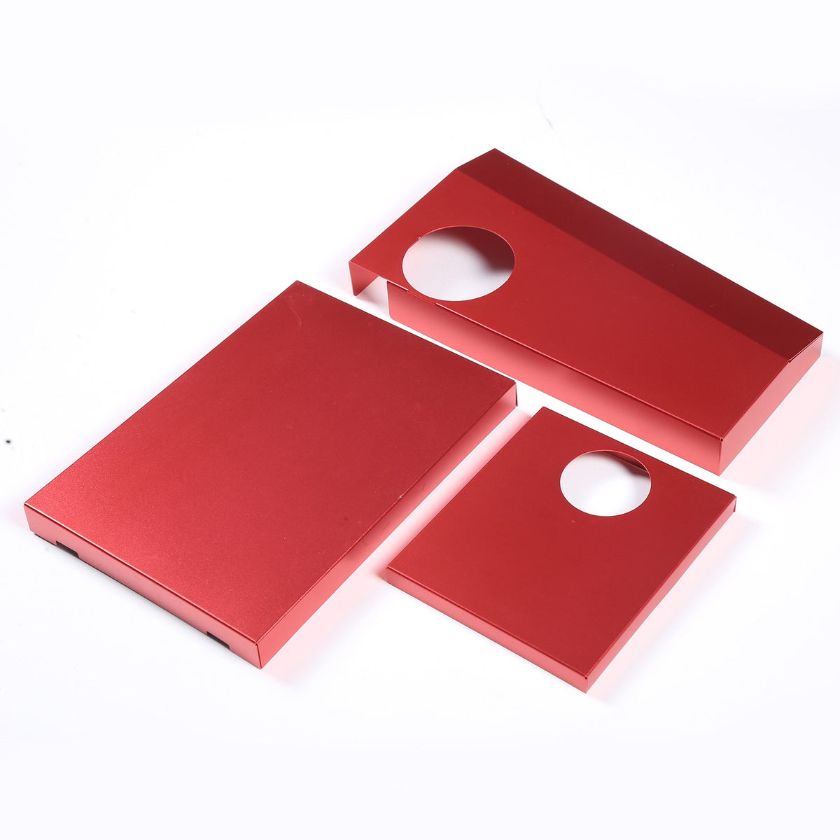 Red Aluminum Engine Coolant Fuse Box Trim Cover For Corvette C7 2014-2019 7