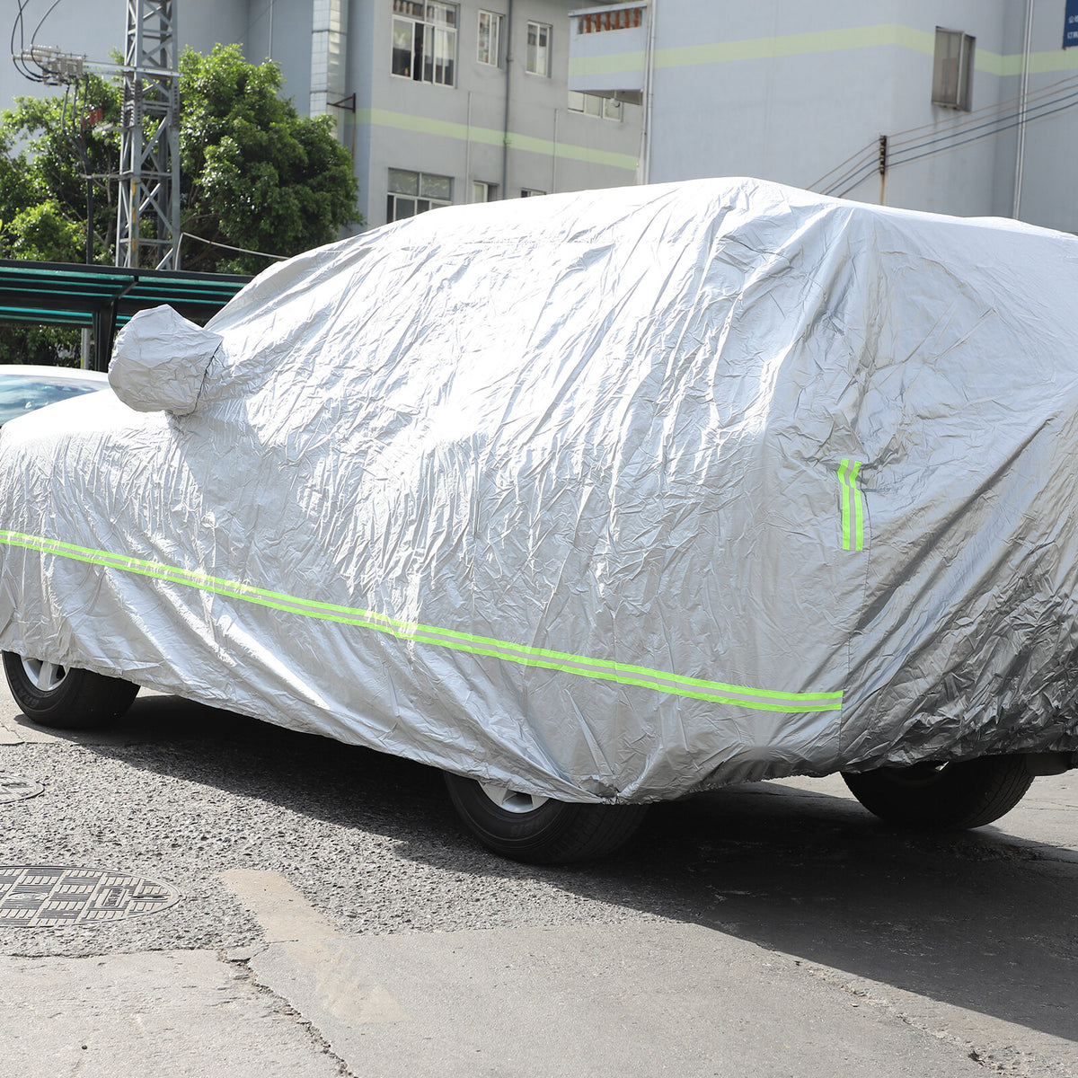 Car Cover Waterproof Heat Sun Dust Cover For Toyota Land Cruiser Prado 2010-23 12