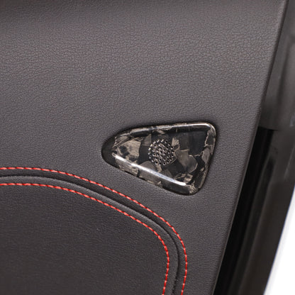 Forged Carbon Fiber Door A/C Vent Panel Trim Cover Fit For Corvette C8 20-26 5