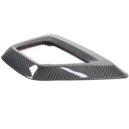 Real Carbon fiber Rear lower Bumper brake light frame For Toyota Supra 2019-24 10