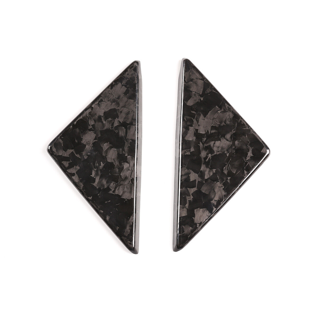 Forged Real Carbon Window Front Triangle Cover Trim For For Ferrari 458 11-16 8