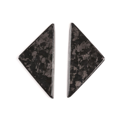 Forged Real Carbon Window Front Triangle Cover Trim For For Ferrari 458 11-16 8