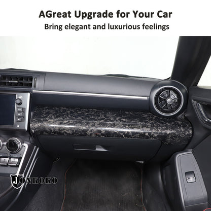 Forged Center Console Dashboard Panel Trim Cover For Toyota 86/Subaru BRZ 22-23 5