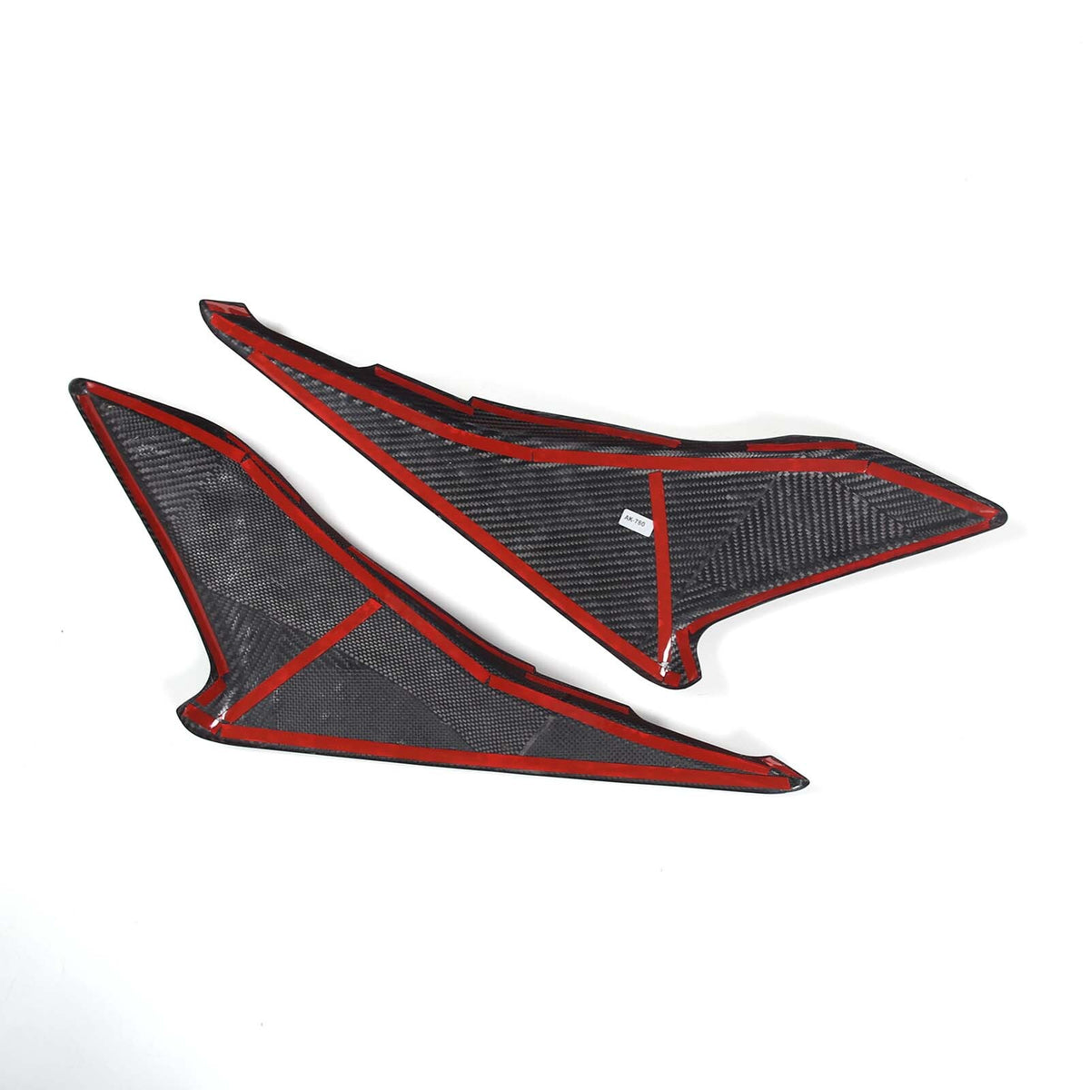 Forged Dry Carbon Fiber Interior Door Panel Cover Trim For Corvette C8 20-26 7