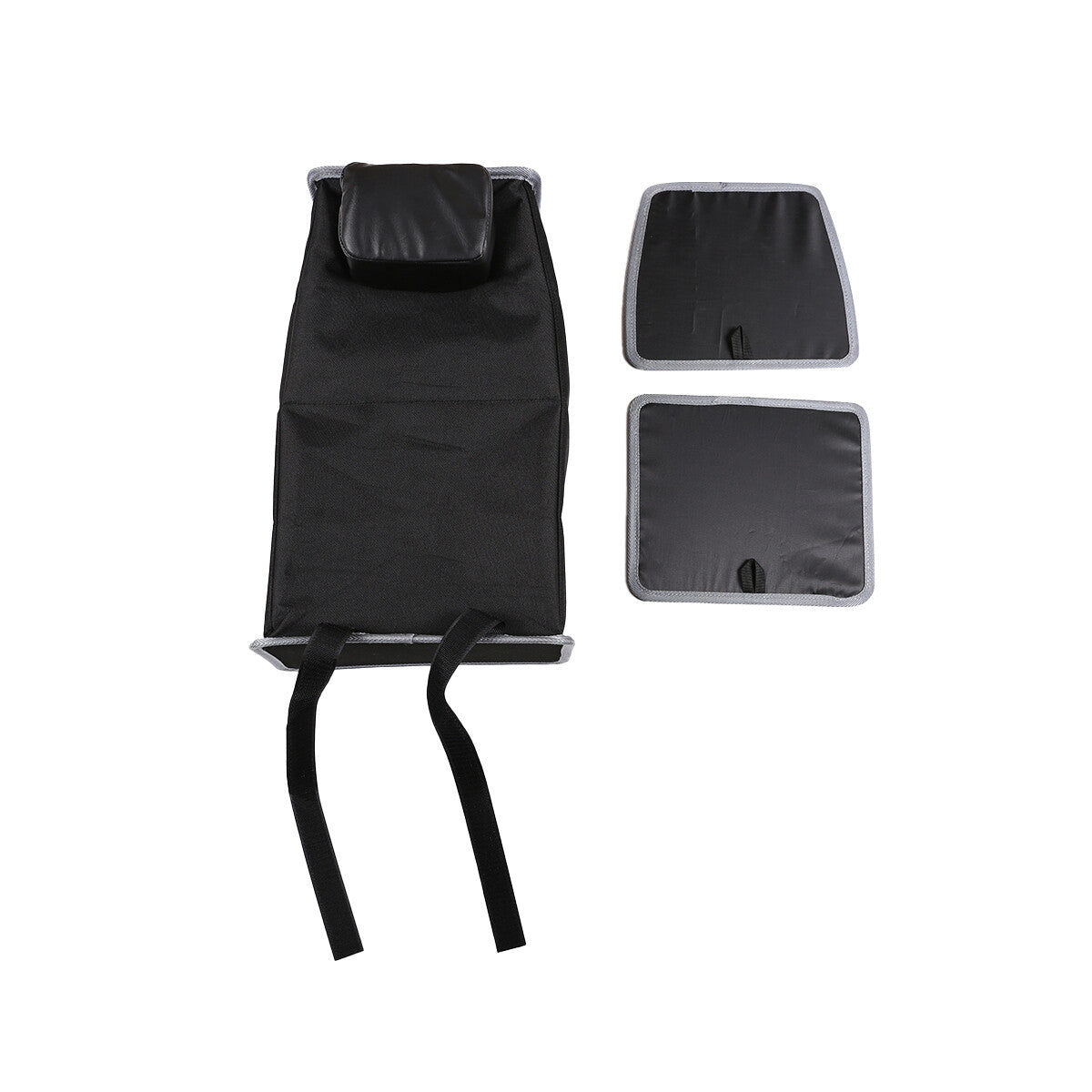 3PCS Black Seat Storage Car Seat Gap Catcher Box For Toyota Supra A8 2019+ 12