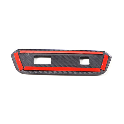 Real Carbon fiber Door Tailgate Switch Button Cover Trim For Lotus EMIRA 2021-25 3