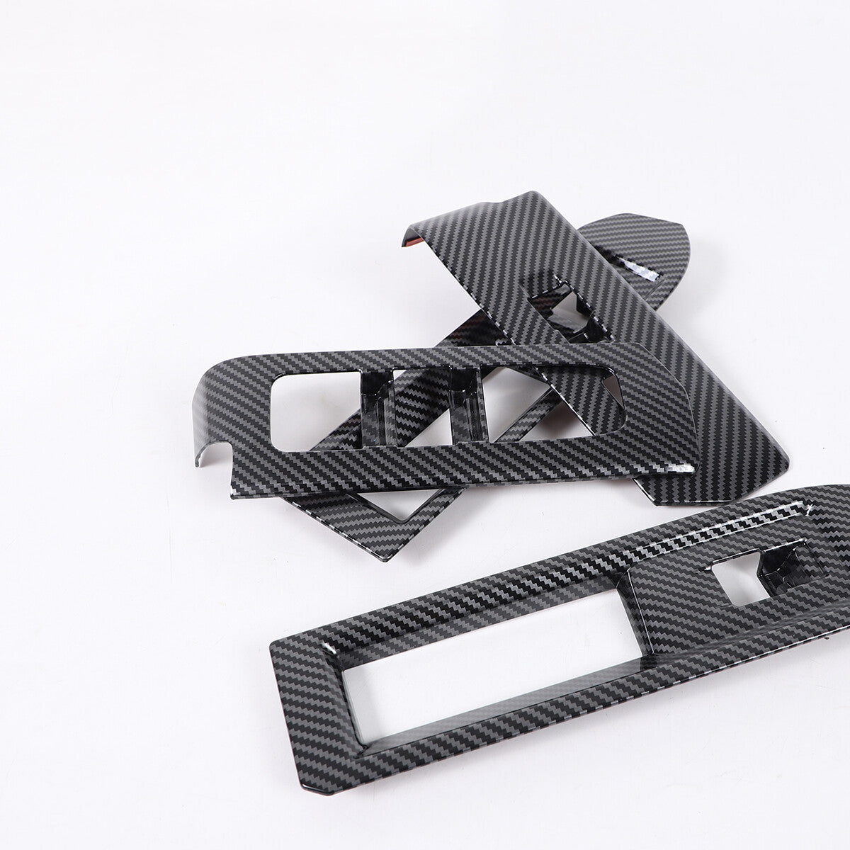 ABS Carbon Fiber Interior Full Set Panel Cover Trim Kit for Toyota Tacoma 24-26 - Styles 1-5 31