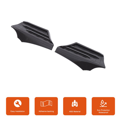 Carbon Fiber ABS Side Fender Upper Trim Cover For Toyota Tacoma 2016-2019 12