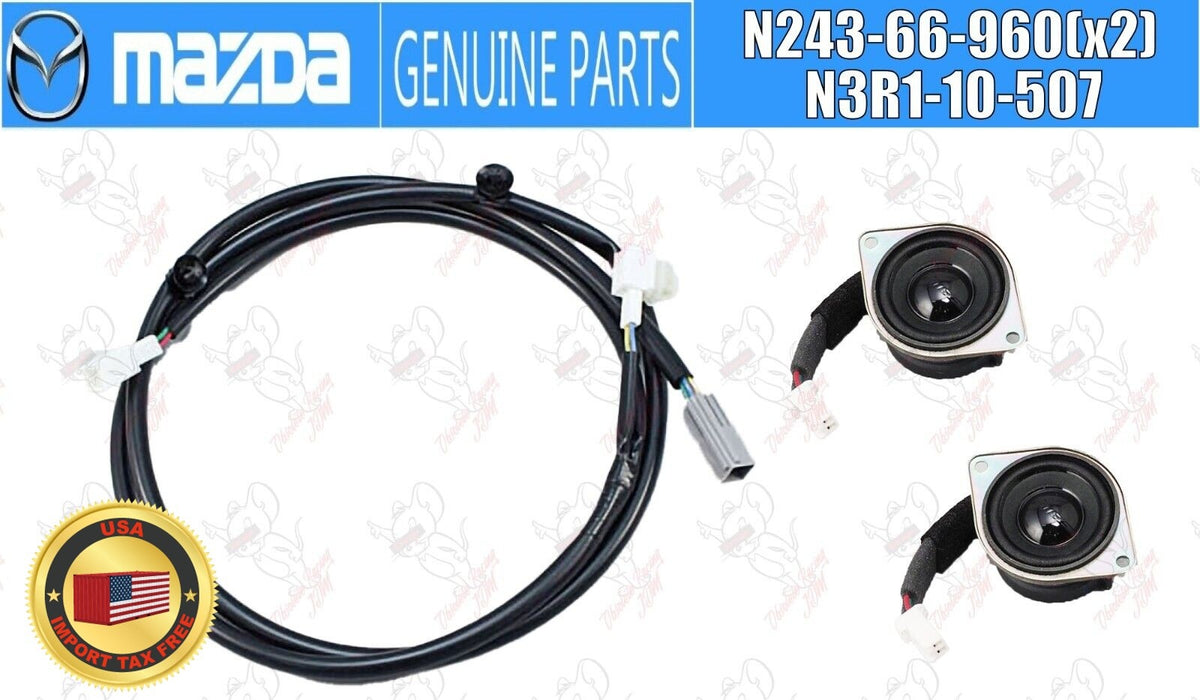 Mazda OEM SPEAKER,LOUD-FRONT LH & RH & SPEAKER,LOUD-FRONT Set MX-5 ND RF 1