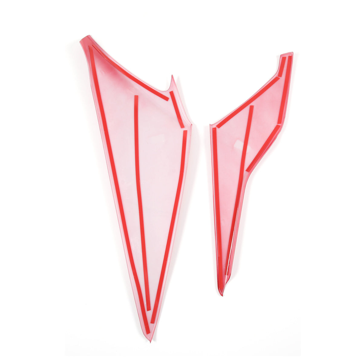 Red Full Interior Set Dash Panel Decor Cover Trim Kit For Corvette C8 2020-25 - Variants 6-10 82