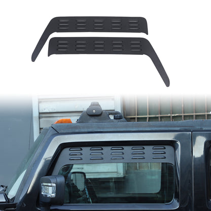 Front Door Window Louver Air Vent Panel Trim Cover For Hummer H2 2003-2009 5