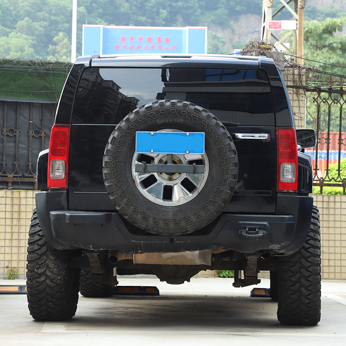 2pcs Glossy Black Window Pillar Posts Door Trim Cover For Hummer H3 2005-09 US 14
