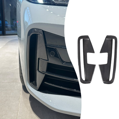 Real Carbon Fiber Front Fog Light Lamp Trim Cover For BMW BMW 4 Series 2022 10