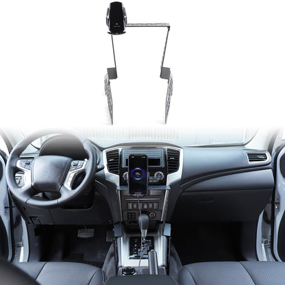 Wireless Center Molle Panel Device Mount For Mitsubishi L200 Triton 2019-23 4