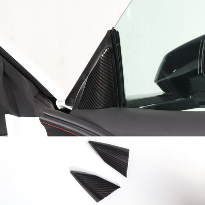 Carbon Fiber ABS Interior Full Decor Cover Trim Kit For Corvette C8 2020-2025 - Styles 31-35 24