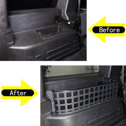 Black Alloy Trunk Left Side Fence Storage Tray Bracket For Hummer H2 2003-07 US 4