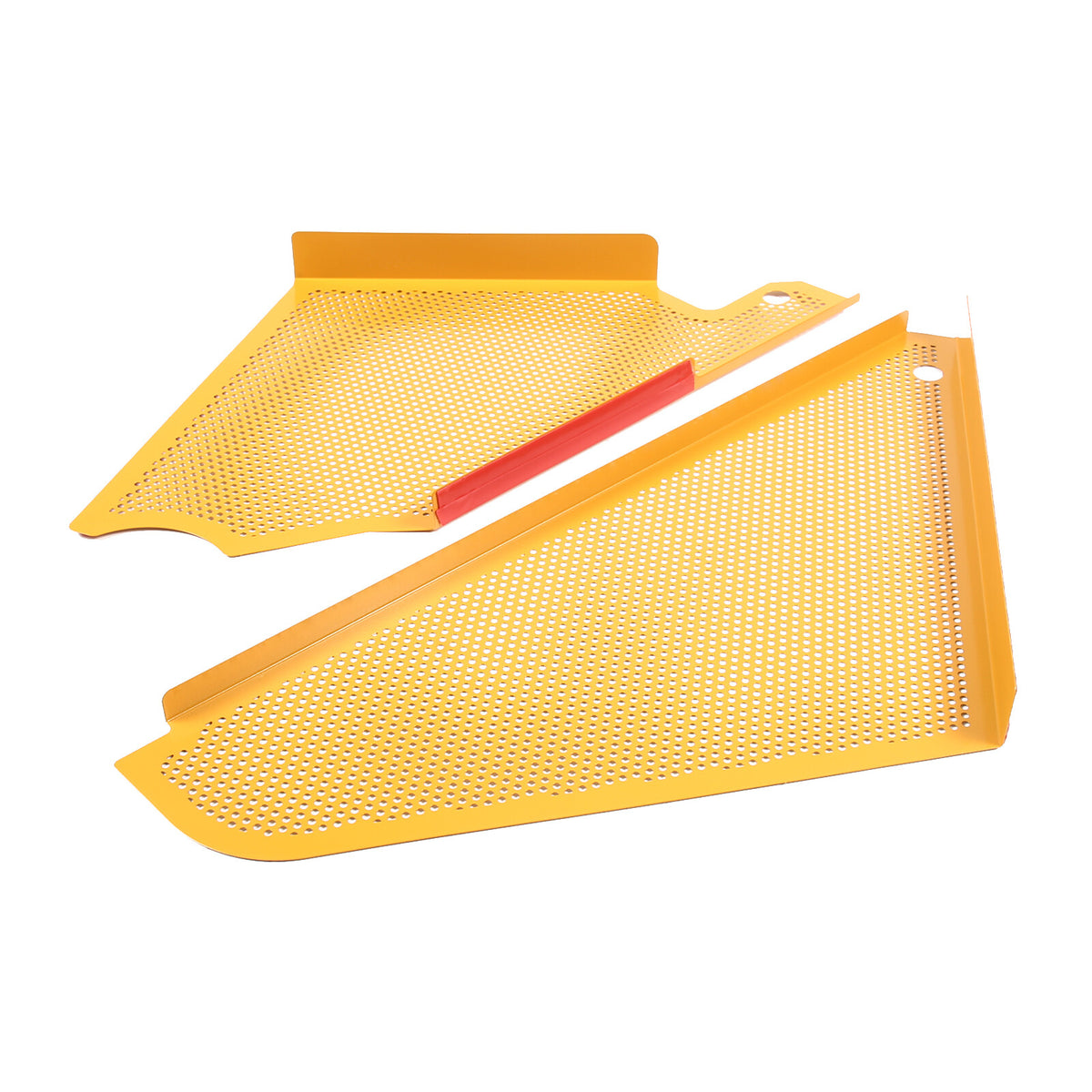 Yellow Steel Engine Hood Compartment Panel Trim Cover For Corvette C8 Z06 20-26 13