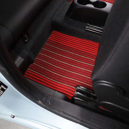 2PCS/Set Car Floor Mats Cargo Carpets Foot Pads For Fiat 500 2016-2021 12