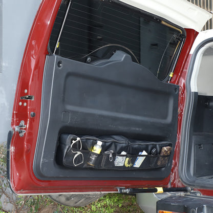 Carbon Fiber ABS Tailgate Trunk Storage Bag Tray For Toyota FJ Cruiser 07-21 US 15