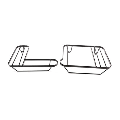 Silver Taillight Lamp Decor Cover Guards For Land Rover Defender L316 2004-2018 9