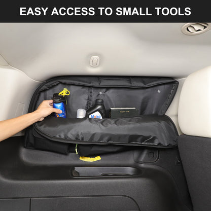 Trunk Left Side Window Storage Bag Tray For Cadillac Escalade 2007-2014 7