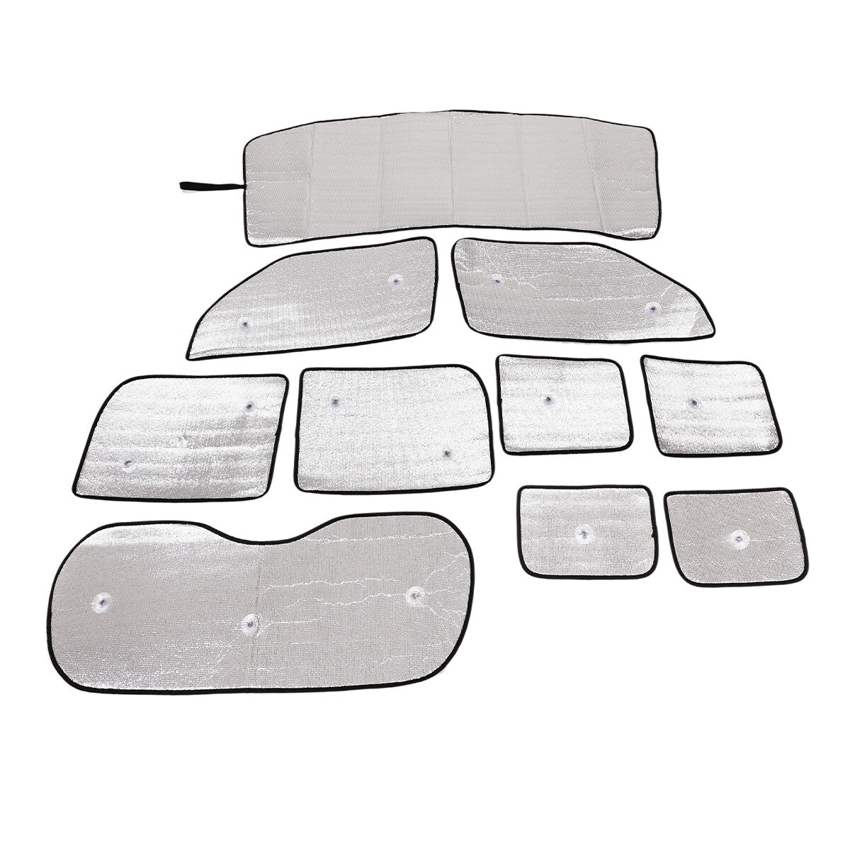 Car Full Sun Shade Rear Front Window Shade Blocks For LR Defender 90 110 2020-22 8