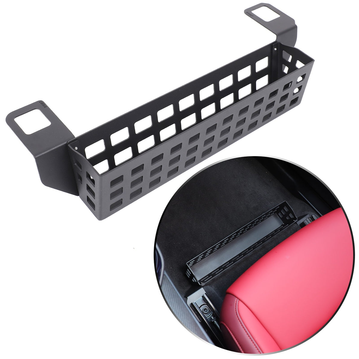 Alloy Under-Seat Storage Basket Box Tray For BMW X3 G45 2025+ 18