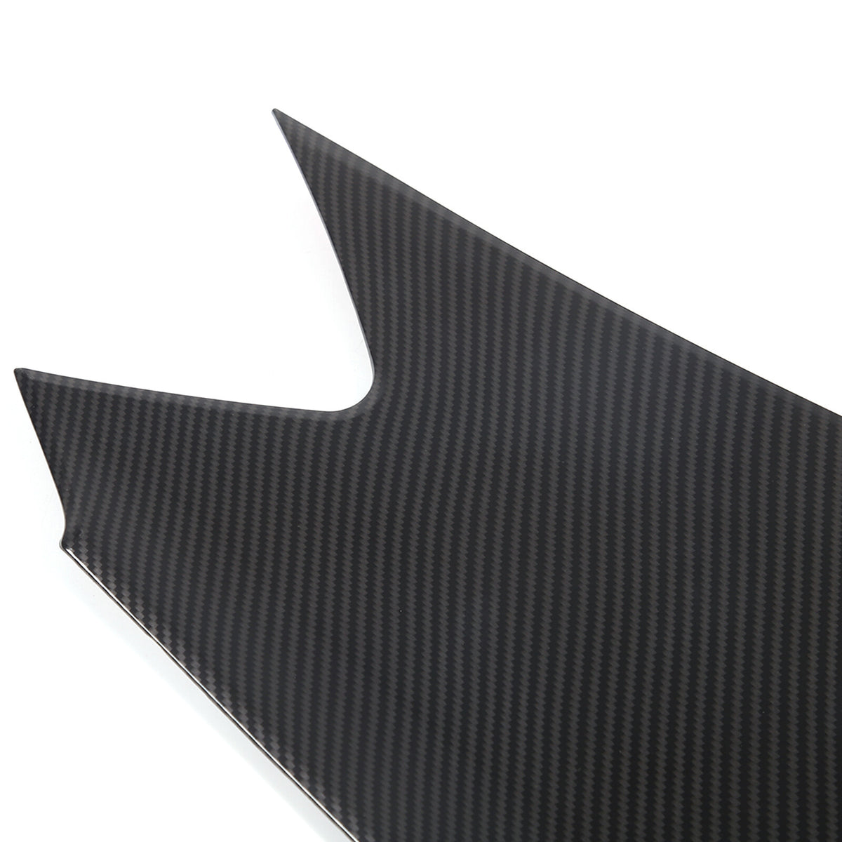 ABS Carbon Fiber Interior Anti-Kick Door Panel Cover Trim Kit For Corvette C8 3